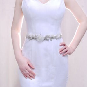 Party Bridesmaid Dress Pregnant Woman Flower Belt