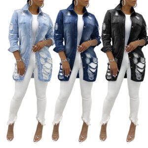 Fashion women's denim jacket