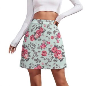 Stylish A-line Printed Skirt For Women