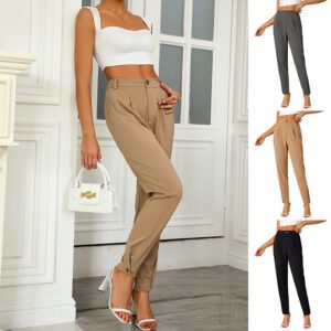 Loose And Comfortable Work Business Formal Wear Suit Pants