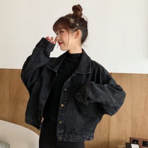 Women's vintage denim jacket