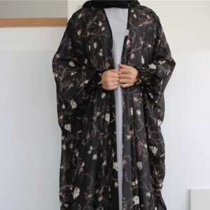 Women's Chiffon Print Robe Dress