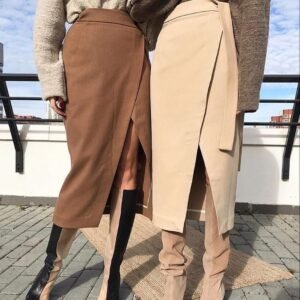 Padded skirt  long skirt