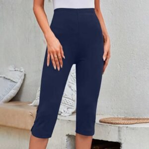 Plus-size Womens Clothing Loose, Casual Mid-length Layered Pants