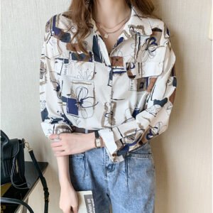 Hong Kong Fenghua shirt women''s short sleeve retro polo shirt