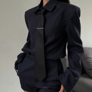 Women's Drama Lady Like Woman Wear Top Shorts Two-piece Suit